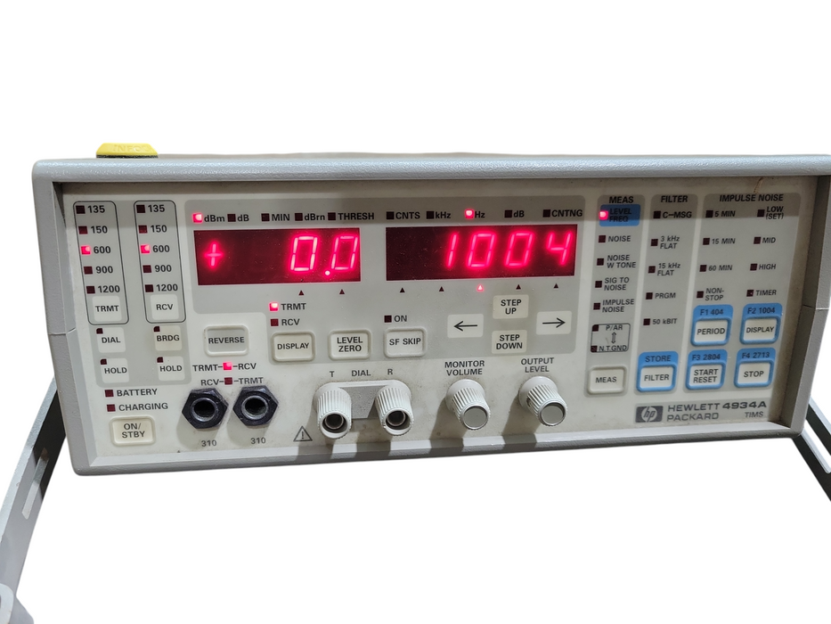 HP Hewlett Packard 4934A Transmission Impairment Measuring !