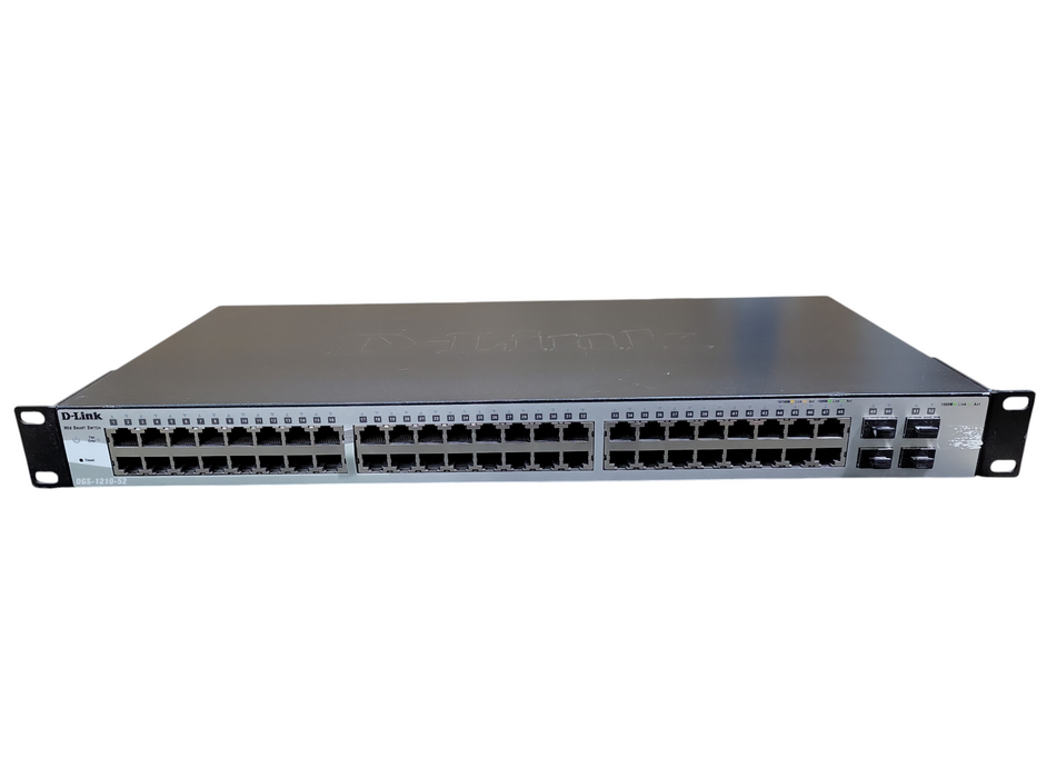 D-Link Web Smart Switch DGS-1210-52 52-Port Gigabit Smart Managed Switch !
