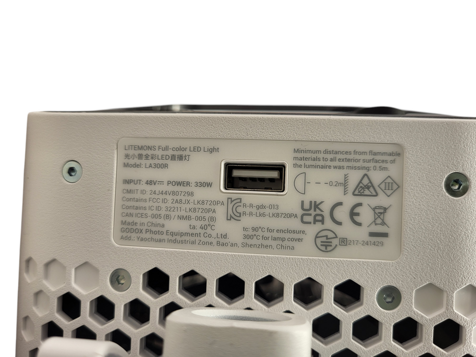 Godox Litemons LA300R Studio RGB Video Light 330W LED READ $