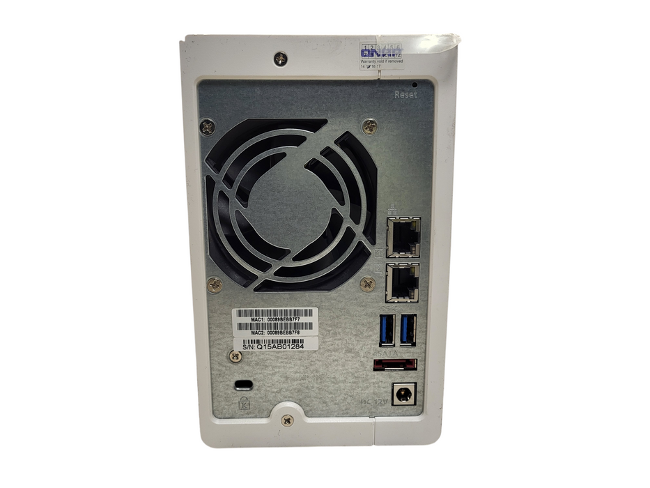 QNAP TS-231 SATA 2-BAY PERSONAL CLOUD NAS SERVER w/ 1x 3TB HDD $