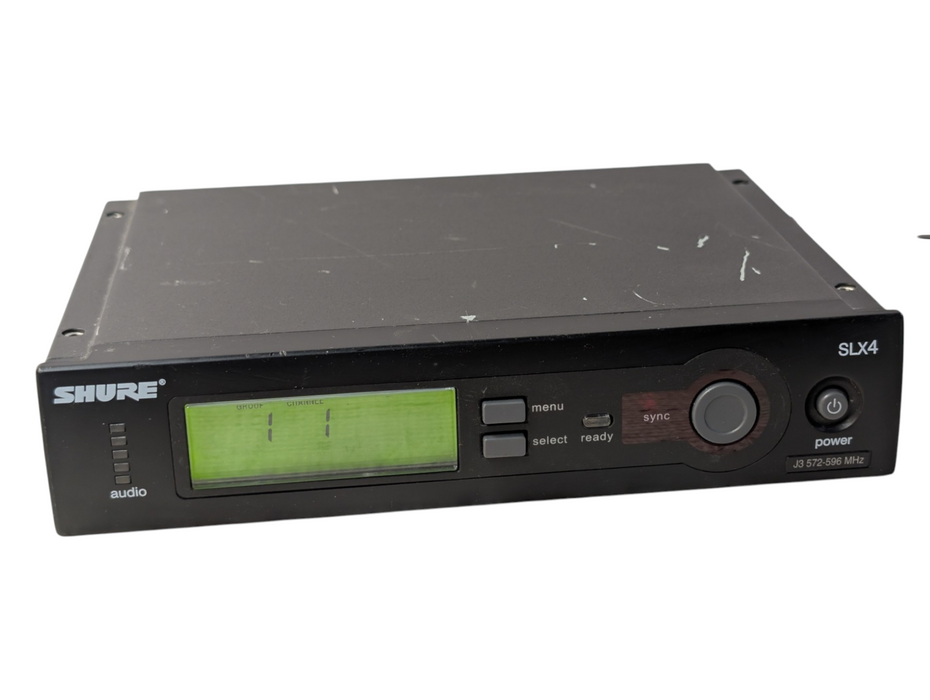 SHURE SLX4 J3 572-596 MHz WIRELESS MICROPHONE RECEIVER Q-