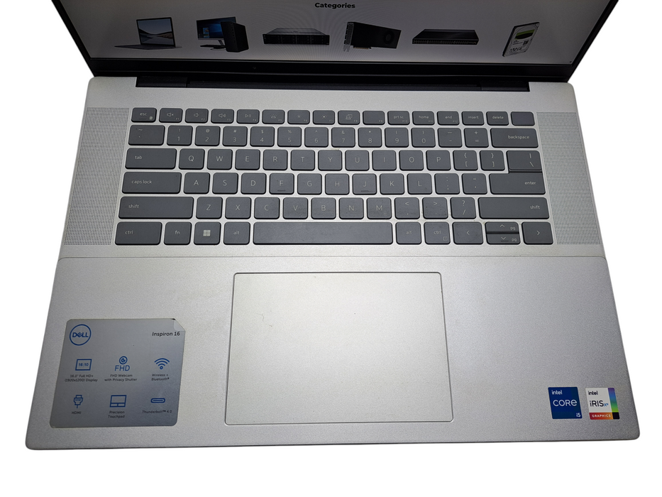 Dell Inspiron 16 5630 | Intel Core i5-1335U @1.30GHz, 16GB RAM, 256GB NVMe ) Lap200