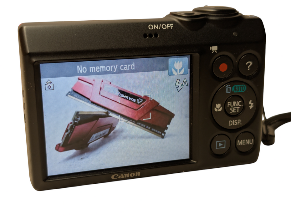 Canon PowerShot A810 HD 16.0MP Digital Camera Q-