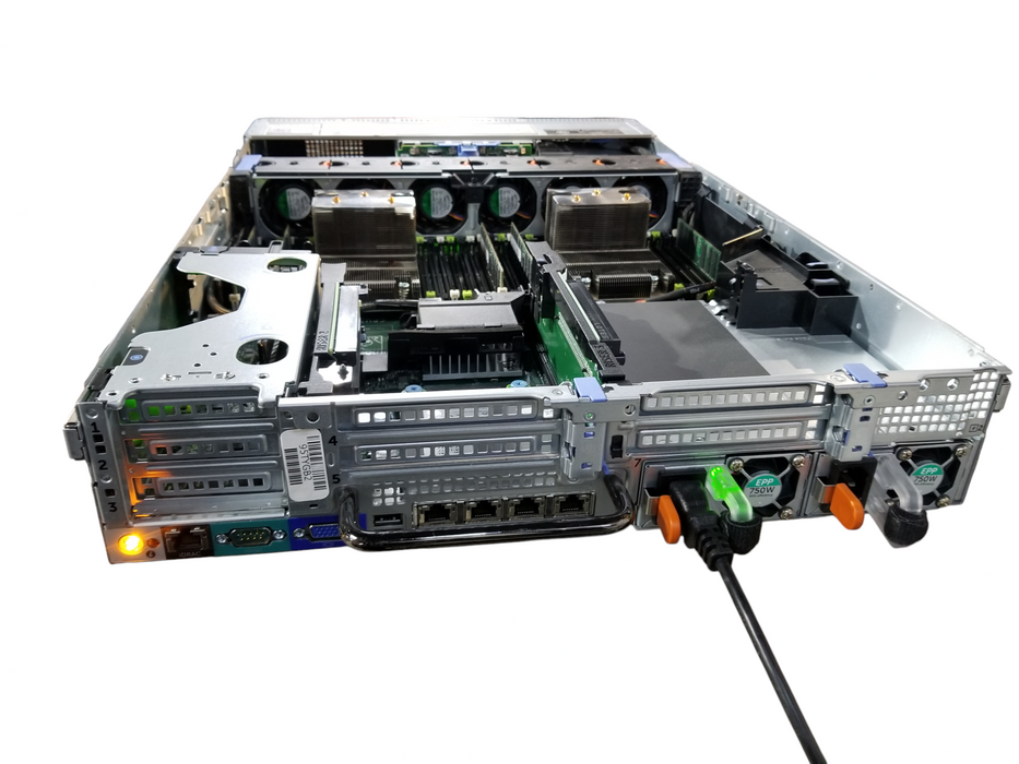 DELL PowerEdge R730 2x Xeon E5-2683v3 @2.00GHz 80GB DDR4 2x750W PSU, NoRaid