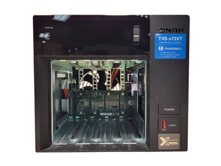 QNAP TVS-472XT 4-Bay NAS READ $