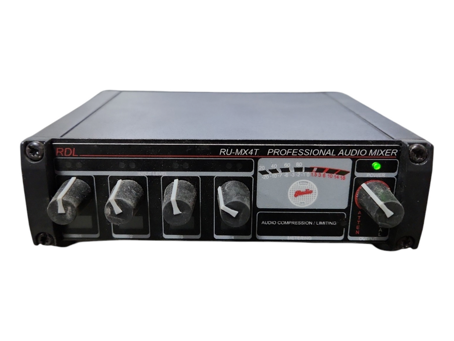 RDL RU-MX4T Professional Audio Mixer, READ