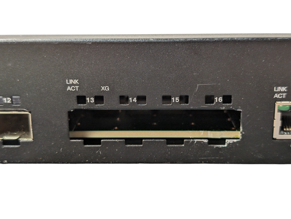 Cisco SG550XG-8F8T 16-Port 10G Managed Switch 8x RJ45 4x SPF+ Please READ  -