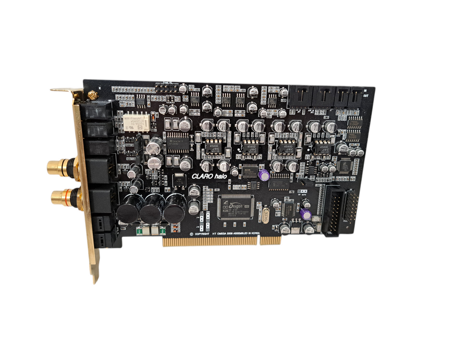HT Omega Claro Halo PCI 7.1 Sound Card w/ Cables )