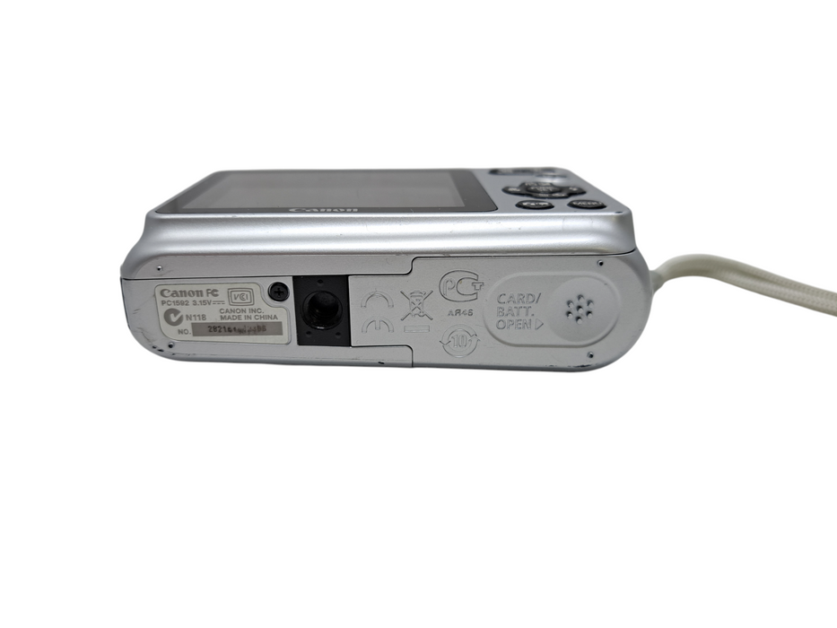 Canon PowerShot A800 10.0MP Digital Camera Silver  )