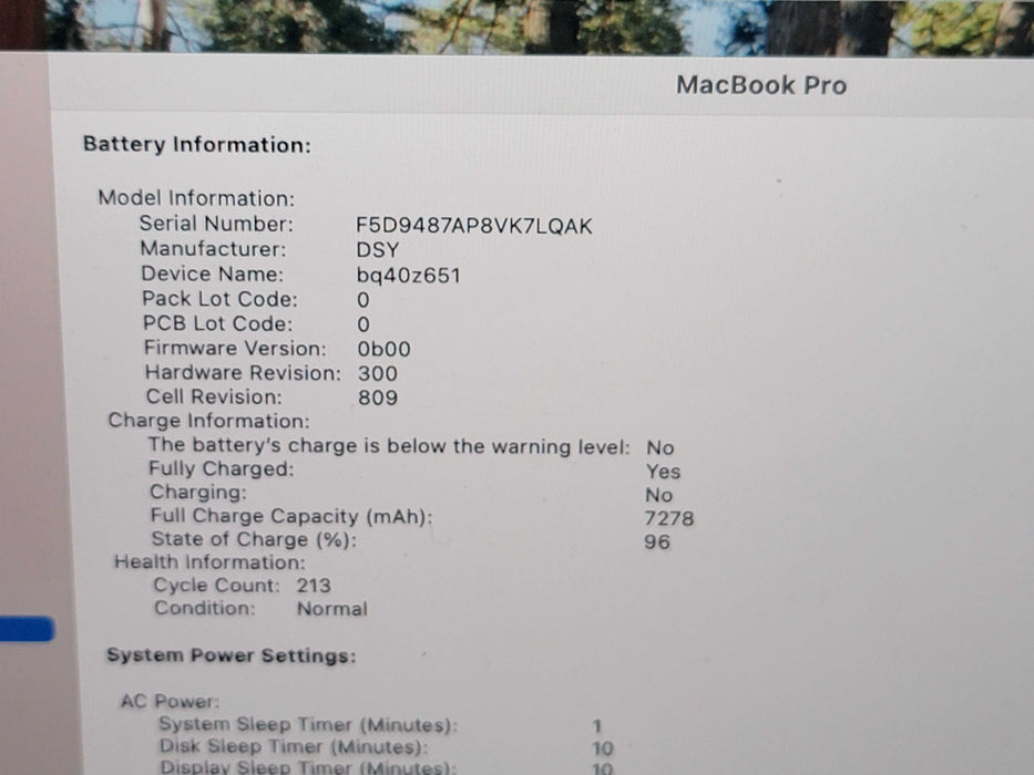 Apple Macbook Pro 2019 16" 6-Core i9-9980HK @ 2.4GHz 16GB DDR4 500GB SSD