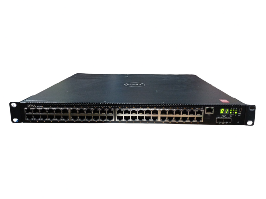 Dell Networking N2048P, 48-Port Gigabit PoE+, 2x 10G SFP+ Managed Switch