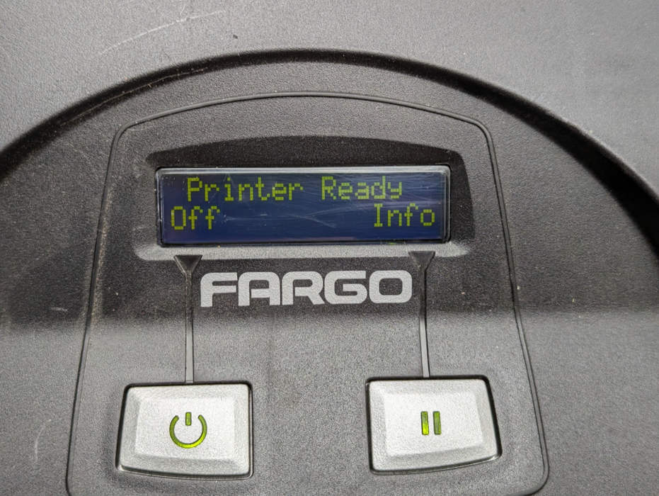 FARGO DTC400 ID Card Printer Please READ  -