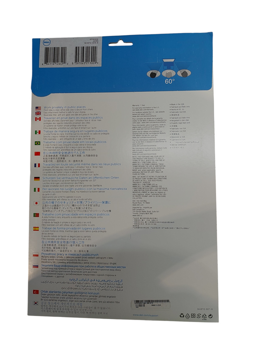 Lot 9x DELL display privacy filter 14" Laptop Frameless display