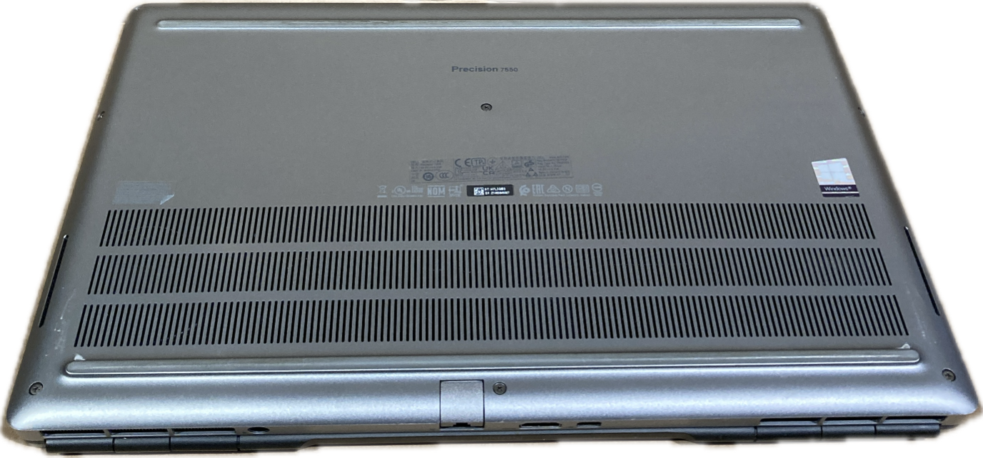 Dell Precision 7550 i7-10850H QUADRO T2000 4GB GPU 32GB RAM 512GB SSD  Lap200