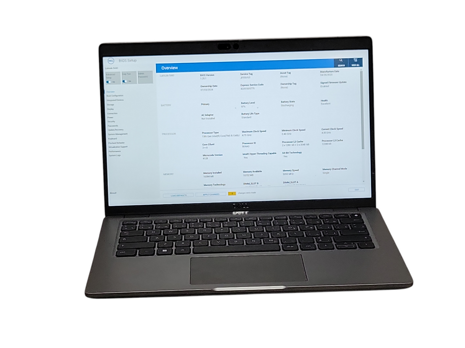Dell Latitude 5440, Core I5-1345U 4.7GHz, 16GB RAM, 256GB nVME, READ _ Lap200