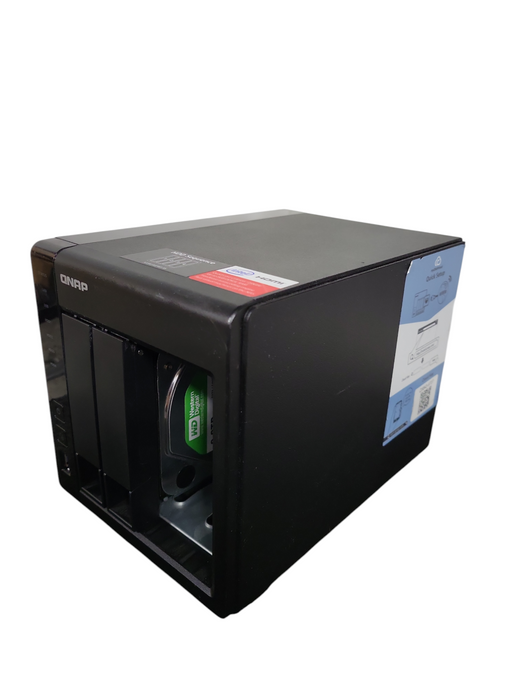 QNAP TS-451+ 4-Bay NAS w/ 2x 2TB HDDs & 2x HDD Caddies !