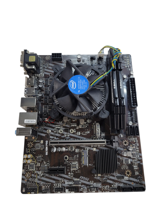 Intel Core i5-10400 MSI H410M PRO 16GB DDR4 + I/O Plate %