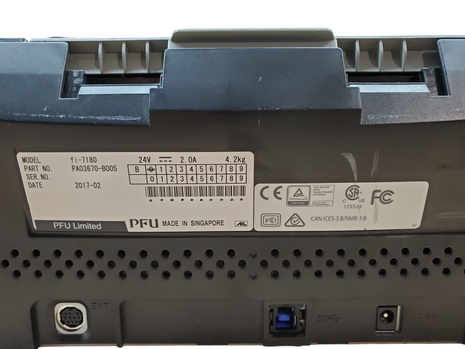 Fujitsu Fi-7180 High Performance Color Duplex Scanner
