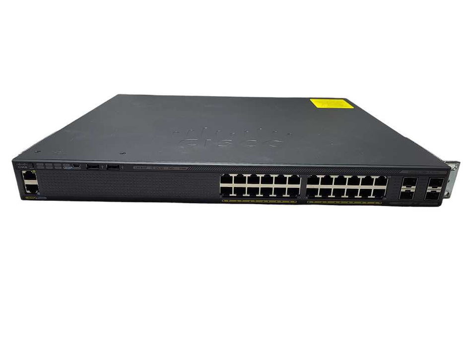 Cisco WS-C2960X-24PS-L V04 | 24-Port Gigabit PoE+ 370W Switch | 4x SFP Q$