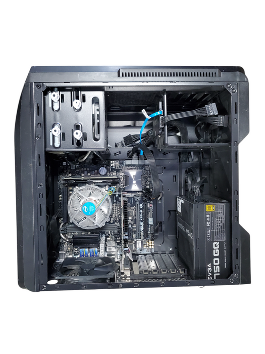 CUSTOM PC ASUS X99-M WS i7-6800K EVGA 750GQ 16GB RAM 500GB SSD NO OS
