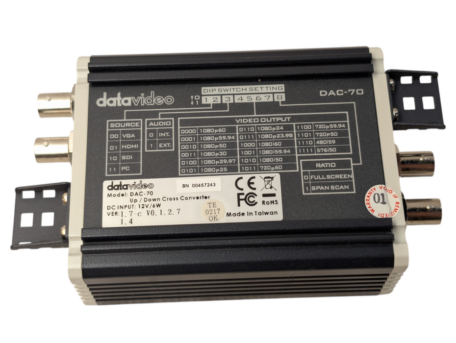 datavideo Up/Down Cross Converter DAC-70  Q-