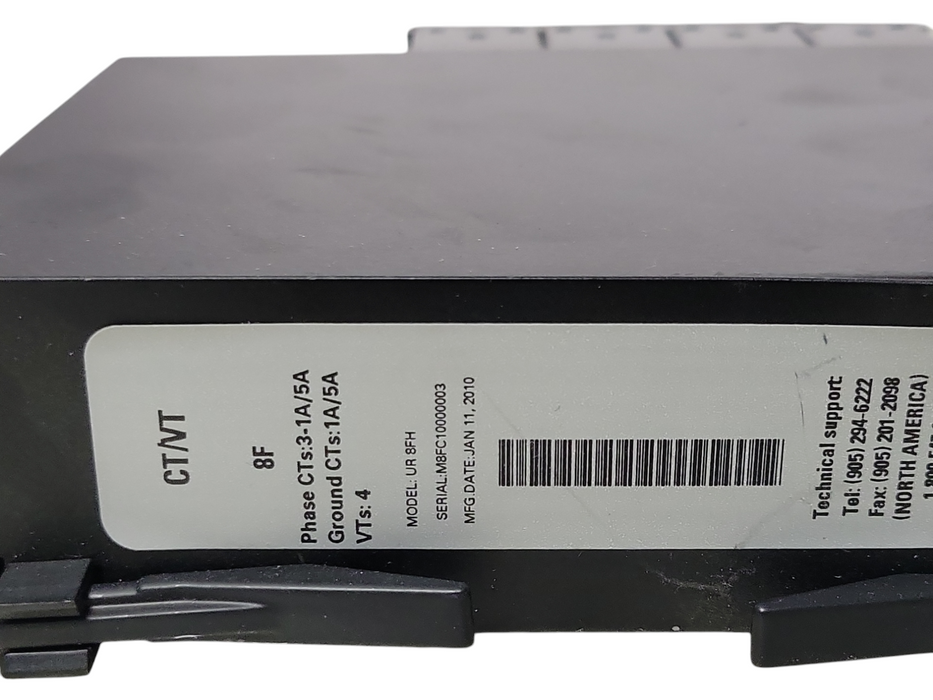 GE 8F CT/VT phase CTs:3-1A/5A Multilin Digital I/O Module, READ _