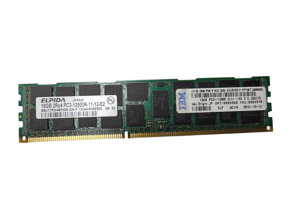 Assorted brands 16GB PC3-12800R Server Memory Q$