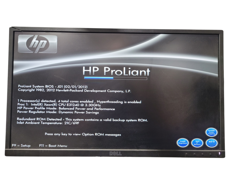 HP ProLiant ML110 G7 | Xeon E3120 @3.30GHz 4GB DDR3| NO HDD