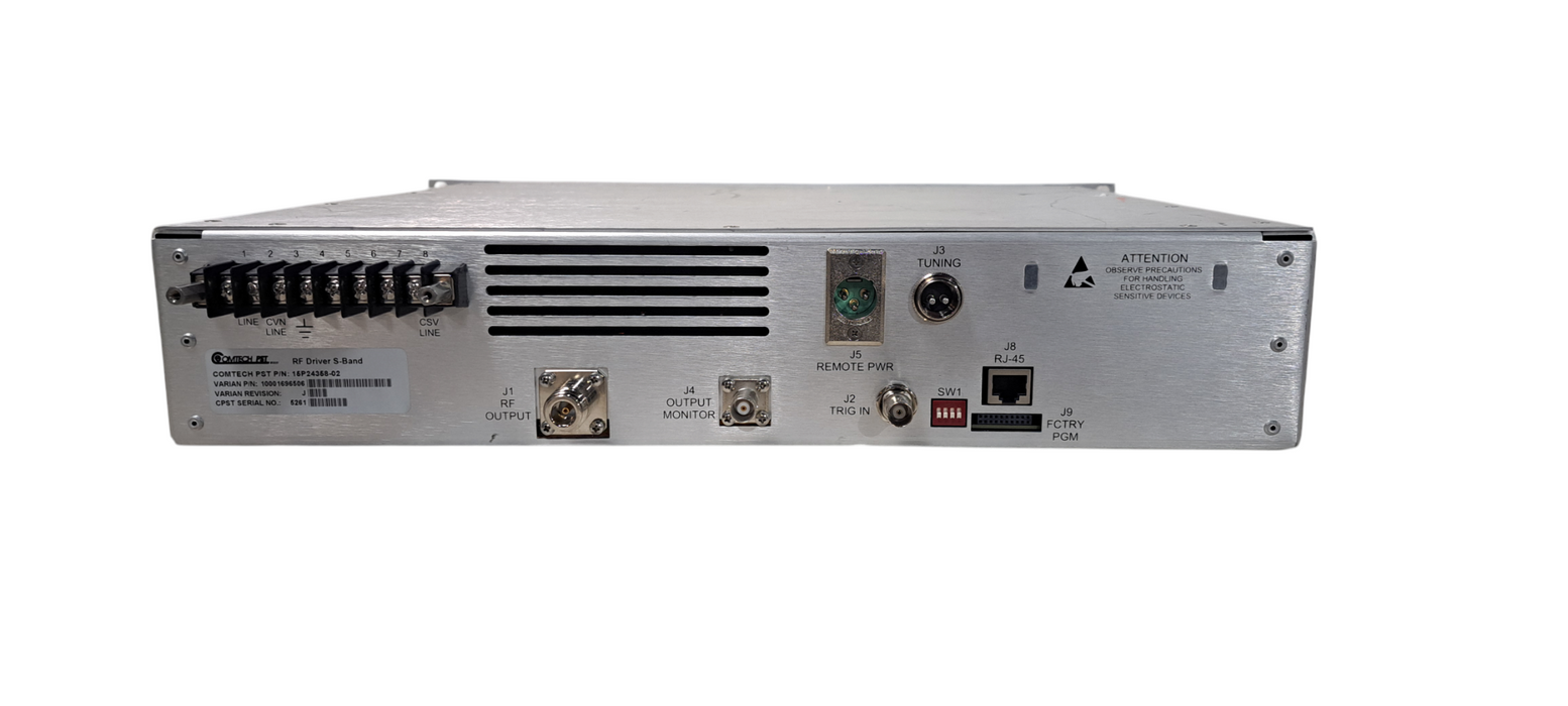 Comtech PST SSPA‑2856‑240 S‑Band RF Power Amplifier