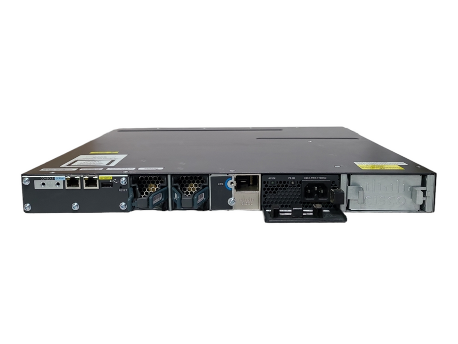 Cisco WS-C3560X-48P-S 48-Port Gigabit PoE+ Switch, C3KX-NM-1G