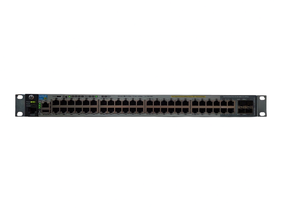 HP Aruba 2920-48G PoE+ 48-Port Gigabit PoE+ Network Switch J9729A