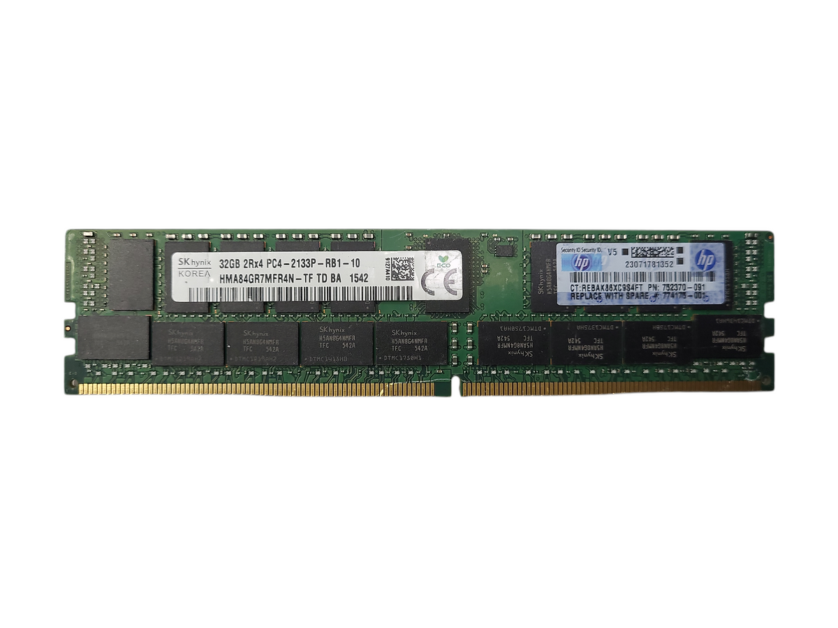 SK Hynix 32GB PC4-2133P-R Server Memory Q$ — retail.era