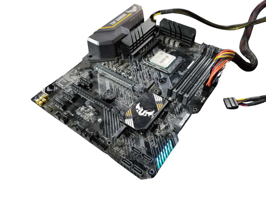 COMBO ASUS TUF GAMING B450 PLUS II + AMD Ryzen 3 3200GE / NO RAM / NO MB Cover