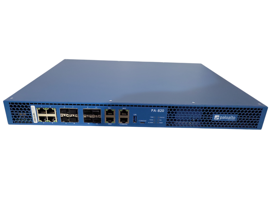 Palo Alto Networks PA-820 Network Security Appliance Firewall  !