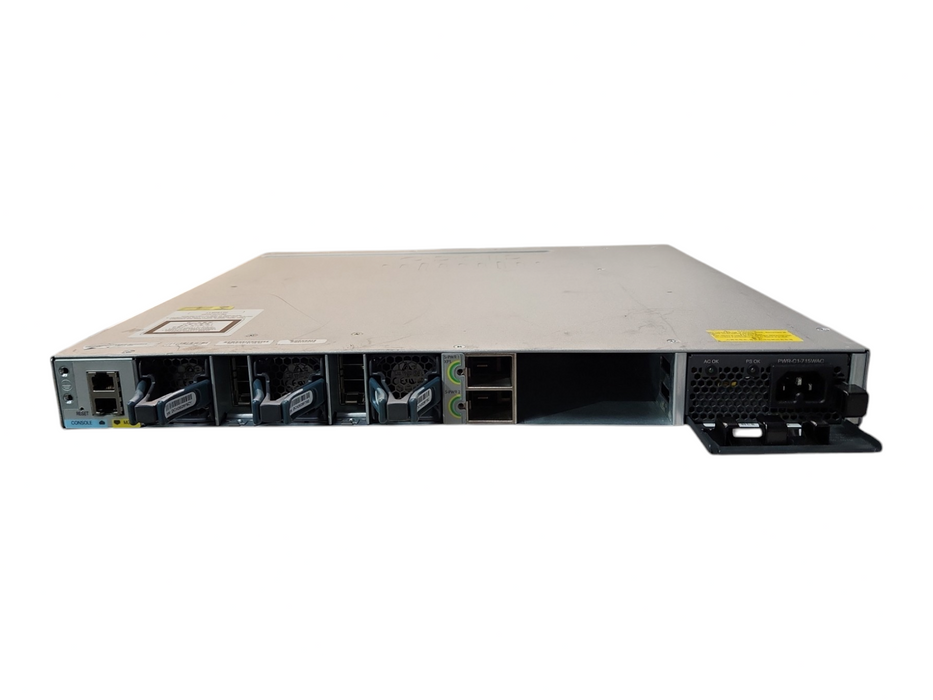 Cisco WS-C3850-48P-L 48-Port PoE+ Gigabit Switch, 1x 715W PSU