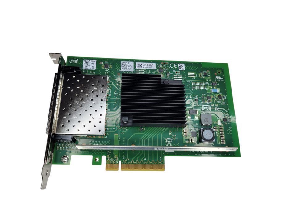 Dell X710-DA4 Quad-Port 10GbE SFP PCIe Network Adapter Dell P/N: 0DDJKY %