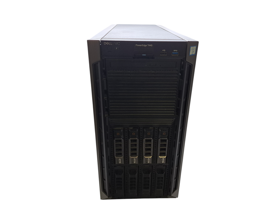 Dell PowerEdge T440 | 2x Xeon Gold 5122, 32GB DDR4, H740P w/ 4x 960GB SSD )