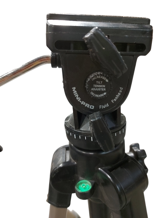 LOT 2x Velbon Videomate 607 Tripod With Vel-Flo 9 PH-368 Fluid Panhead Head