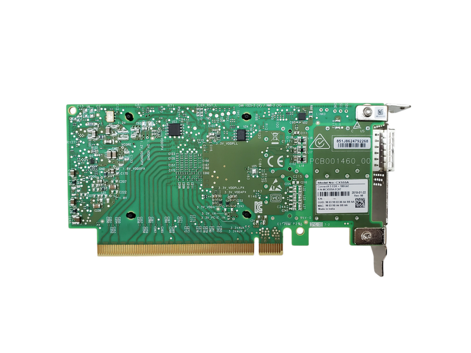 Mellanox CX555A ConnectX-5 EDR + 100GbE MCX555A-ECAT 100GB Adapter