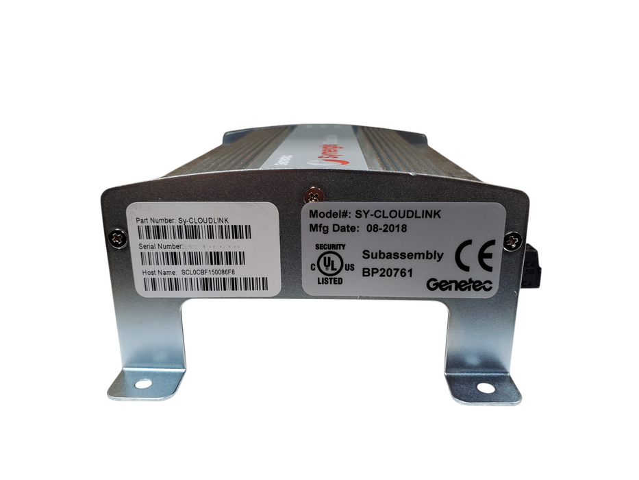 Genetec Synergis Cloud Link SY-CLOUDLINK *READ*
