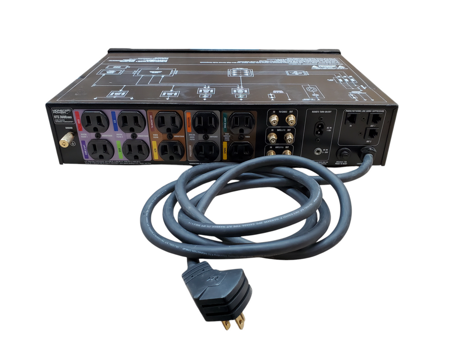 Monster Power HTS 3600 MKII Home Theater Reference PowerCenter