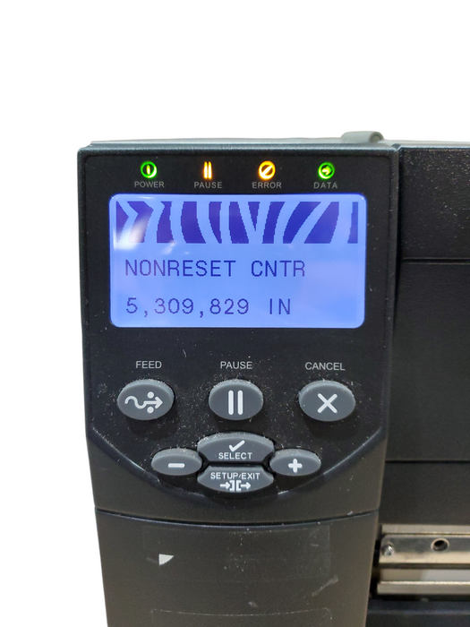 Zebra ZM400 Industrial Thermal Transfer Barcode Label Printer *READ* Q