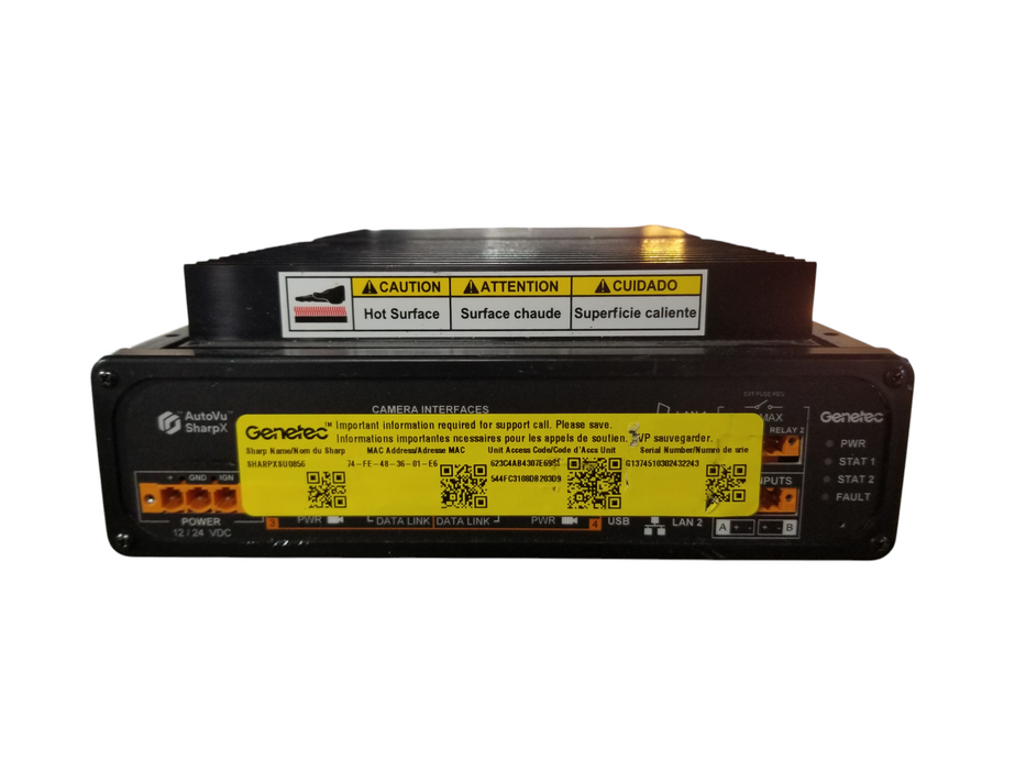 Genetec AutoVu LPR Processing Unit - AU-H-XTU-X1SU-R
