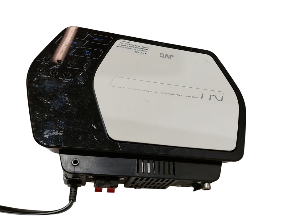 JVC Micro Component System Under Shelf Music Player UX- N1 Model: CA-UXN1W  =