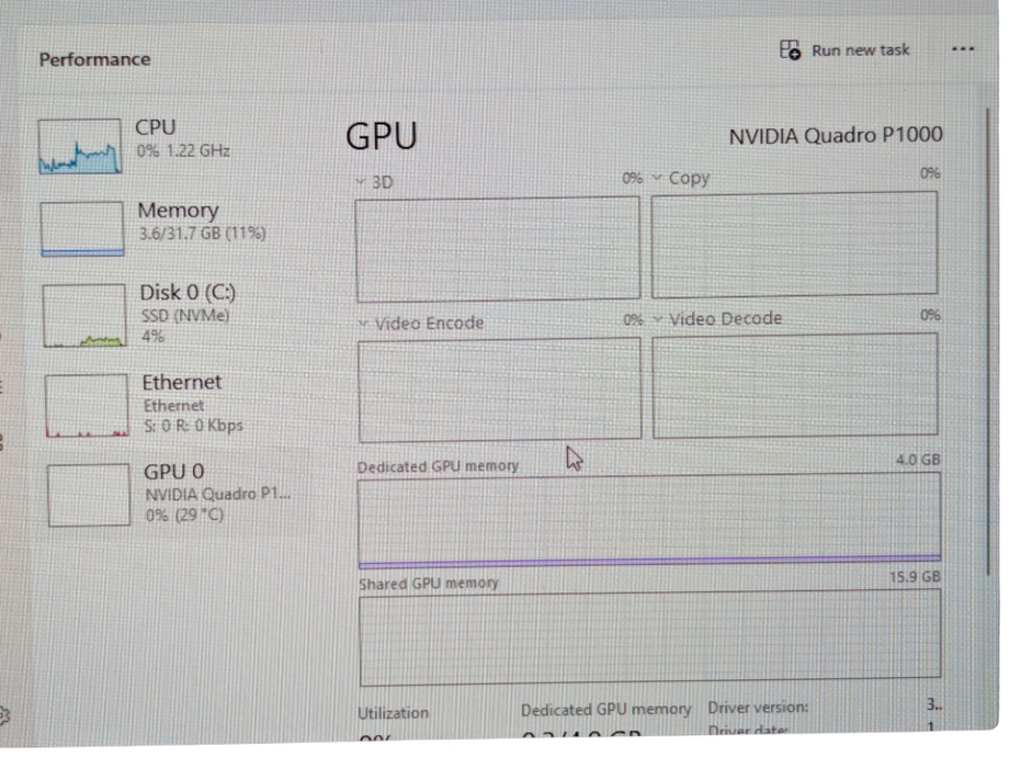 HP Z4 G4 Workstation PC Intel Xeon W-2133 32GB RAM 512GB NVMe SSD  -