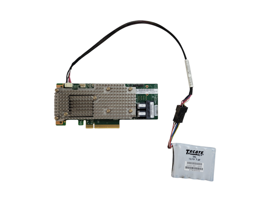 LENOVO 930-8I 12GB SAS/SATA RAID CONTROLLER w/ BATTERY 01KN507  %