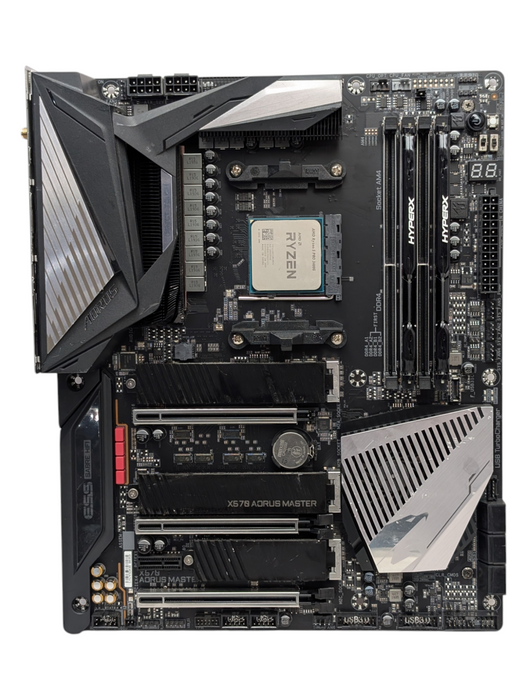 Gigabyte X570 AORUS MASTER with AMD RYZEN 3400G & 16GB RAM   -