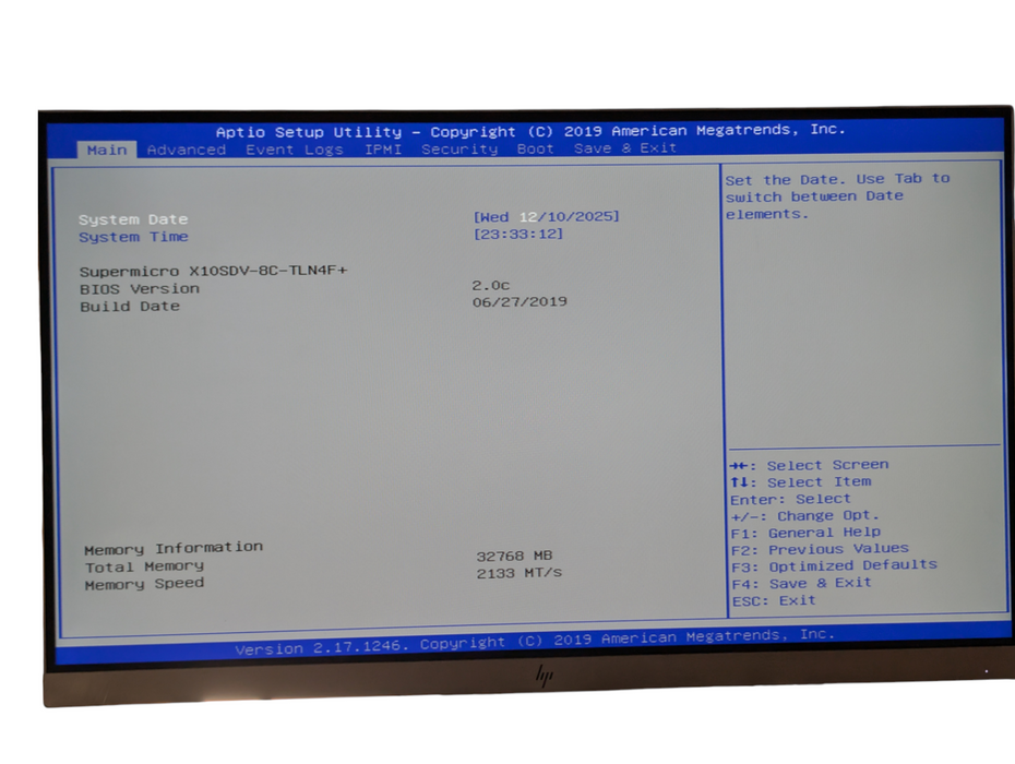 Supermicro X10SDV-8C-TLN4F+ Intel Xeon D-1537 32GB RAM 256GB SSD -
