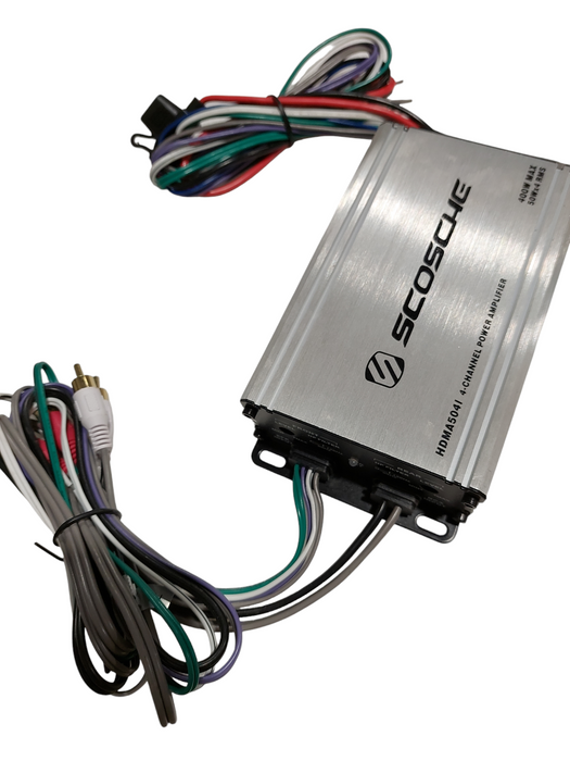 Scosche HDMA5041 4-Channel Power Amplifier =