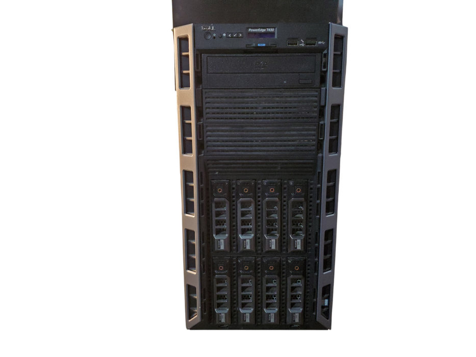 Dell PowerEdge T430, Xeon E5-2630v4, 64GB DDR4 PERC H730 2x750W PSU